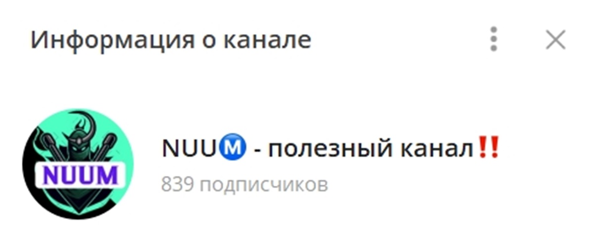 Проект Telegram NUU — полезный канал – отзывы о Мише Главном @gpt_kings