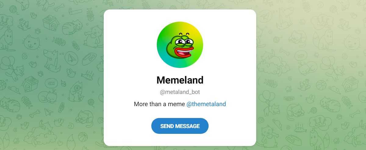 Metaland Bot — заработок криптовалюты через ТГ, отзывы