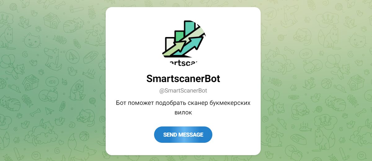 Внешний вид телеграм канала SmartscanerBot